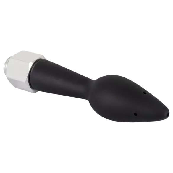 You2Toys - duș anal - capăt conic din silicon - negru