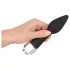 You2Toys - duș anal - capăt conic din silicon - negru