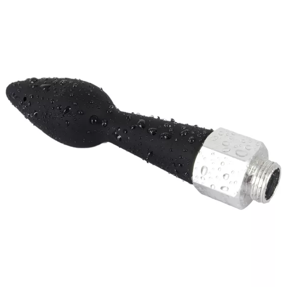 You2Toys - duș anal - capăt conic din silicon - negru