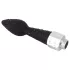You2Toys - duș anal - capăt conic din silicon - negru