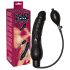 You2Toys - dilatator anal pompat din latex - negru mare