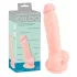 You2Toys - Medical - dildo medical din silicon - culoare naturală (18 cm)