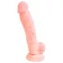 You2Toys - Medical - dildo medical din silicon - culoare naturală (18 cm)