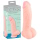 Dildo din silicon medical (20cm) - culoare naturală