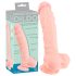 Medical - dildo din silicon medical 24cm - culoare naturală