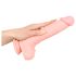 Medical - dildo din silicon medical 24cm - culoare naturală