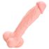 Medical - dildo din silicon medical 24cm - culoare naturală