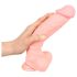 Medical - dildo din silicon medical 24cm - culoare naturală