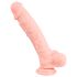 Medical - dildo din silicon medical 24cm - culoare naturală