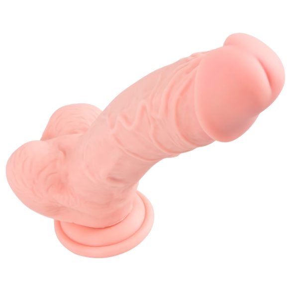 Medical - dildo din silicon medical 24cm - culoare naturală