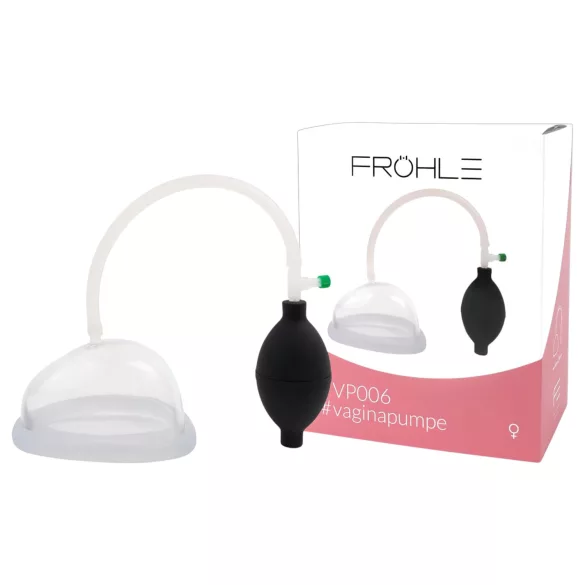 Fröhle - pompă pentru vulvă medicală - transparent