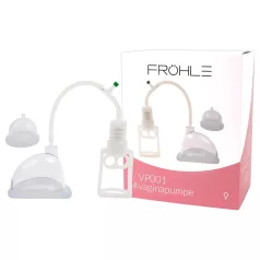 Set pompă de vidare medicală (alb)