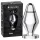 mystim Little John - plug anal electric - mare - argintiu