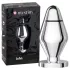 mystim Little John - plug anal electric - mare - argintiu
