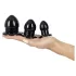 You2Toys - Stretching Plug Kit - set de dopuri anale - 3 bucăți (negru)