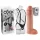 King Cock - dildo strap-on cu ham - gol pe interior - 28 cm