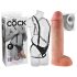 King Cock Strap-On 11 - dildo cu ham, 28cm de plăcere!