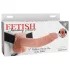 Fetish Strap-on 9 - dildo cu ham - culoare natur