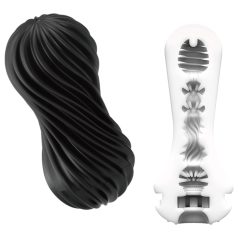 TENGA Flex - masturbator masculin flexibil - negru