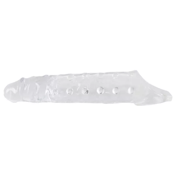 Crystal Skin - prelungitor penis cu noduli - material flexibil