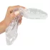 Crystal Skin - prelungitor penis cu noduli - material flexibil