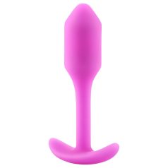b-vibe - dop anal cu greutate internă 55g - silicon roz