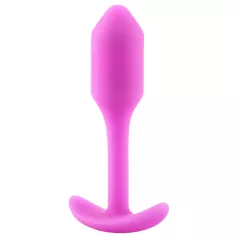   b-Vibe Snug Plug 1 - dop anal cu greutate internă (55 g, roz)