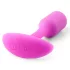 b-Vibe Snug Plug 1 - dop anal cu greutate internă (55 g, roz)