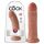 King Cock - Dildo realist - 20 cm - culoare închisă