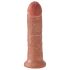 King Cock - Dildo realist - 20 cm - culoare închisă