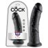King Cock - dildo realist - negru 20 cm