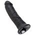 King Cock - dildo realist - negru 20 cm