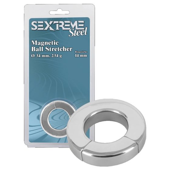 Sextreme - inel și targă pentru testicule magnetice grele (234g)