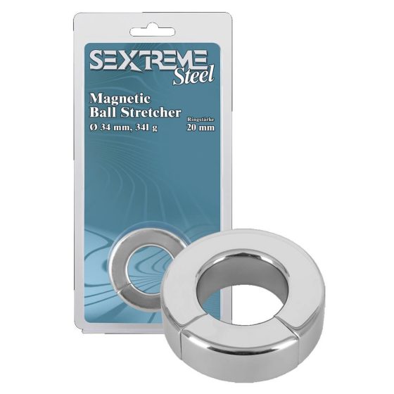 Sextreme - inel de penis magnetic greu și întinzător (341g)