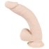Nature Skin - dildo realist cu ventuză - culoare naturală mărime medie