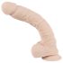 Dildo realist Nature Skin cu ventuză - mare, natural