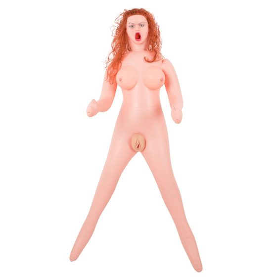 Sexy Roșcata voluptoasă - femeie gonflabilă în mărime naturală