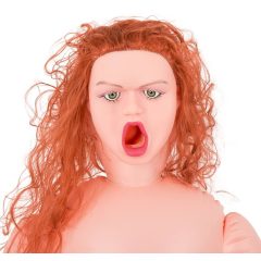  Sexy Roșcata voluptoasă - femeie gonflabilă în mărime naturală