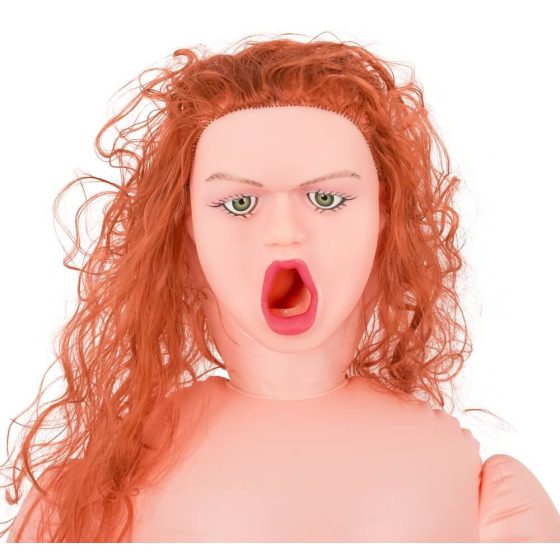 Sexy Roșcata voluptoasă - femeie gonflabilă în mărime naturală