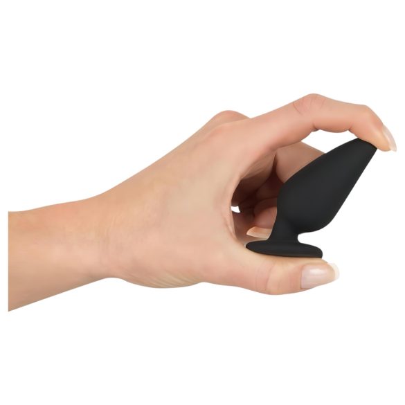 Black Velvets - dop anal greutate 40g - silicon negru