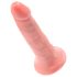 King Cock - dildo realist - 13 cm - culoare naturală