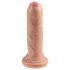 King Cock - dildo realist - 15 cm - culoare natur