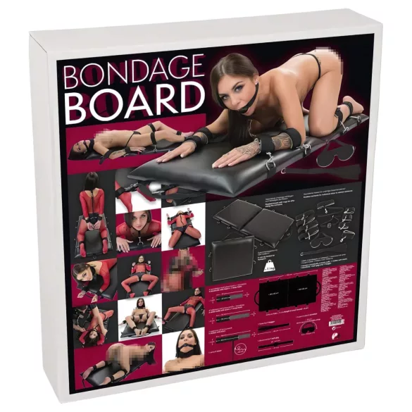 You2Toys - Set bondage portabil 13 piese - accesorii restrângere