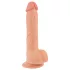realistixxx - dildo realist cu ventuză (22 cm, culoarea pielii)