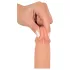 realistixxx - dildo realist cu ventuză (22 cm, culoarea pielii)