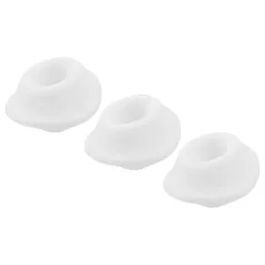   Womanizer Premium S - set capete de rezervă stimulare clitoris - alb (3 bucăți)