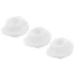 Womanizer Premium S - set capete de rezervă stimulare clitoris - alb (3 bucăți)