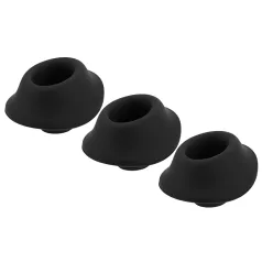   Womanizer Premium S - set capete de înlocuire - negru (3 bucăți)