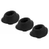 Womanizer Premium S - set capete de înlocuire - negru (3 bucăți)