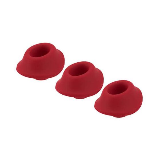 Set de clopoței de înlocuire Womanizer Premium S - roșu (3 buc)